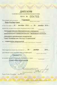 Гварамия Лика Альбертовна