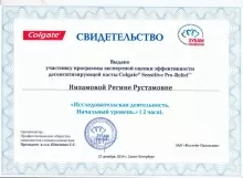 Низамова Регина Рустамовна