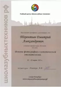 Терентьев Дмитрий Александрович