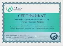 Грачева Анастасия Юрьевна