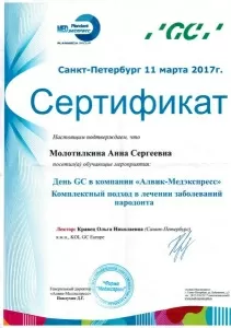 Молотилкина Анна Сергеевна