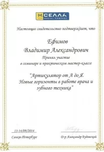 Ефимов Владимир Александрович