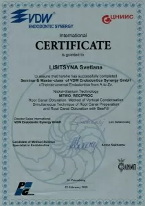 Лисицына Светлана Владимировна