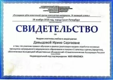 Давыдова Ирина Сергеевна