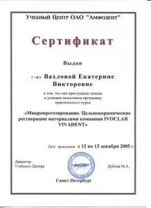 Вахлова Екатерина Викторовна