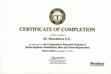 Меньчикова Елена Евгеньевна