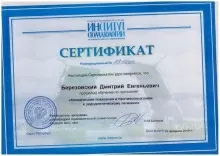 Березовский Дмитрий Евгеньевич