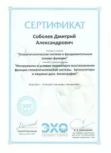 Соболев Дмитрий Александрович