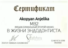 Акопян Анжелика Оганесовна