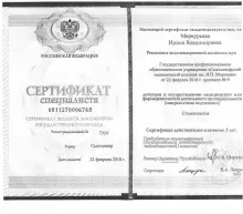 Меркурьева Ирина Владимировна