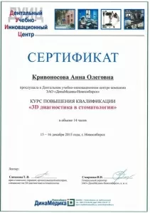 Кривоносова Анна Олеговна