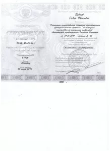 Бабаев Сабир Фаизович