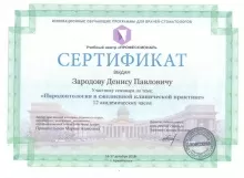 Зародов Денис Павлович