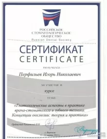 Перфильев Игорь Николаевич