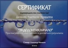 Данилова Анастасия Эдуардовна