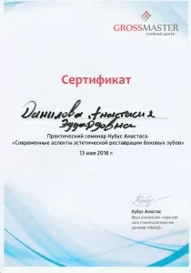 Данилова Анастасия Эдуардовна