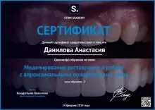 Данилова Анастасия Эдуардовна