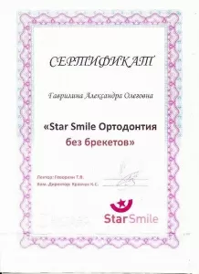 Гаврилина Александра Олеговна