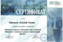Гаврилина Александра Олеговна
