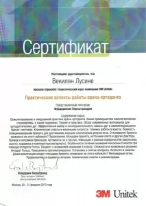 Векилян Лусине Вагенаковна