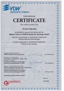 Орлова Елена Владимировна