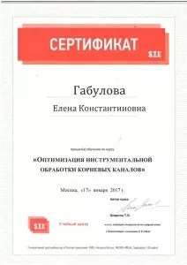 Габулова Елена Константиновна
