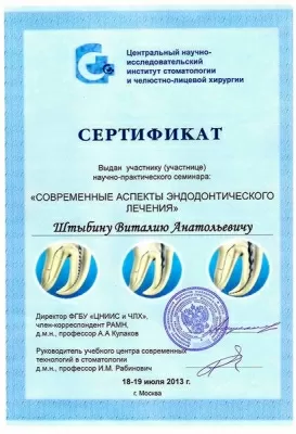 Штыбин Виталий Анатольевич