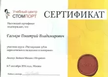 Гаськов Дмитрий Владимирович