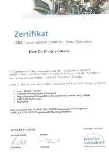 Гаськов Дмитрий Владимирович