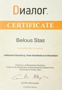 Белоус Станислав Валерьевич