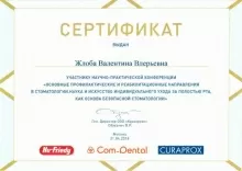 Жлоба Валентина Валерьевна