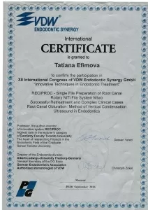 Ефимова Татьяна Валерьевна