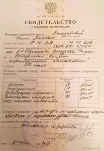 Егиазарова Ирина Петровна