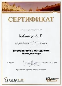 Бабийчук Ангелина Дмитриевна