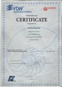 Асеева Лариса Николаевна