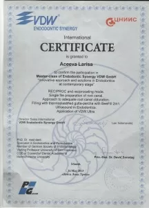 Асеева Лариса Николаевна