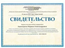 Хорохорина Марина Александровна