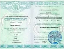 Гарифуллина Лилия Ринатовна