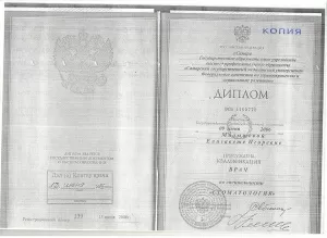 Малышева Елизавета Игоревна