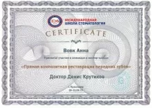 Вовк Анна Владимировна