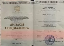 Каппушева Аминат Асхатовна