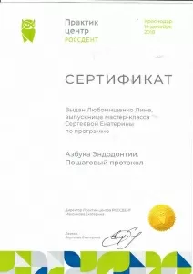 Любомищенко Лина Сергеевна