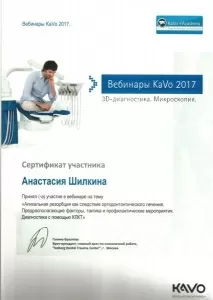 Шилкина Анастасия Михайловна