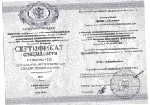 Амануллаева Айшан Салеховна