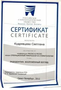 Кудрявцева Светлана Владимировна