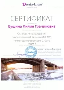 Бушина Лилия Грачиковна