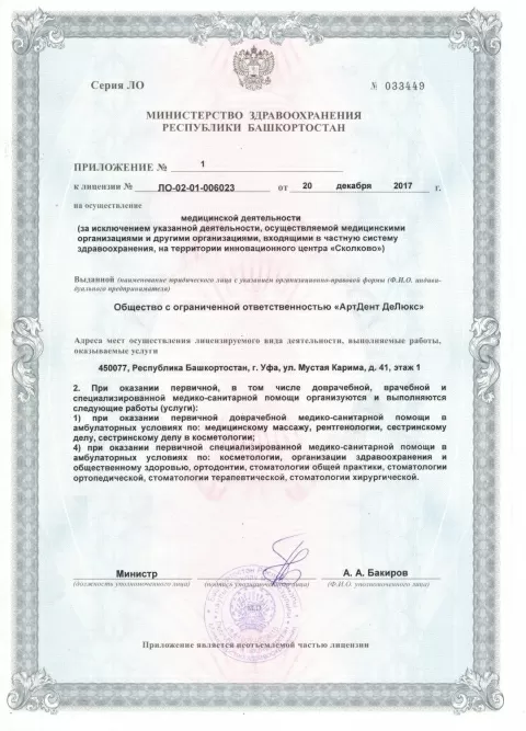 АртДент ДеЛюкс